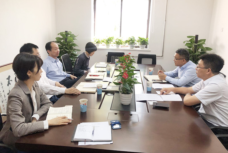 北京國電通公司李浩松董事長一行到會(huì)交流