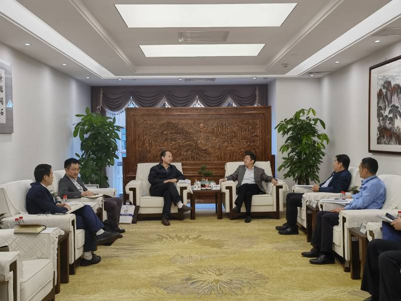 電促會一行走訪國網(wǎng)大數(shù)據(jù)中心，與中心吳杏平主任、沈亮副主任座談
